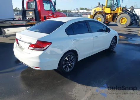 2015 Honda Civic Ex z USA, uszkodzony, nr VIN 2HGFB2F87FH502099